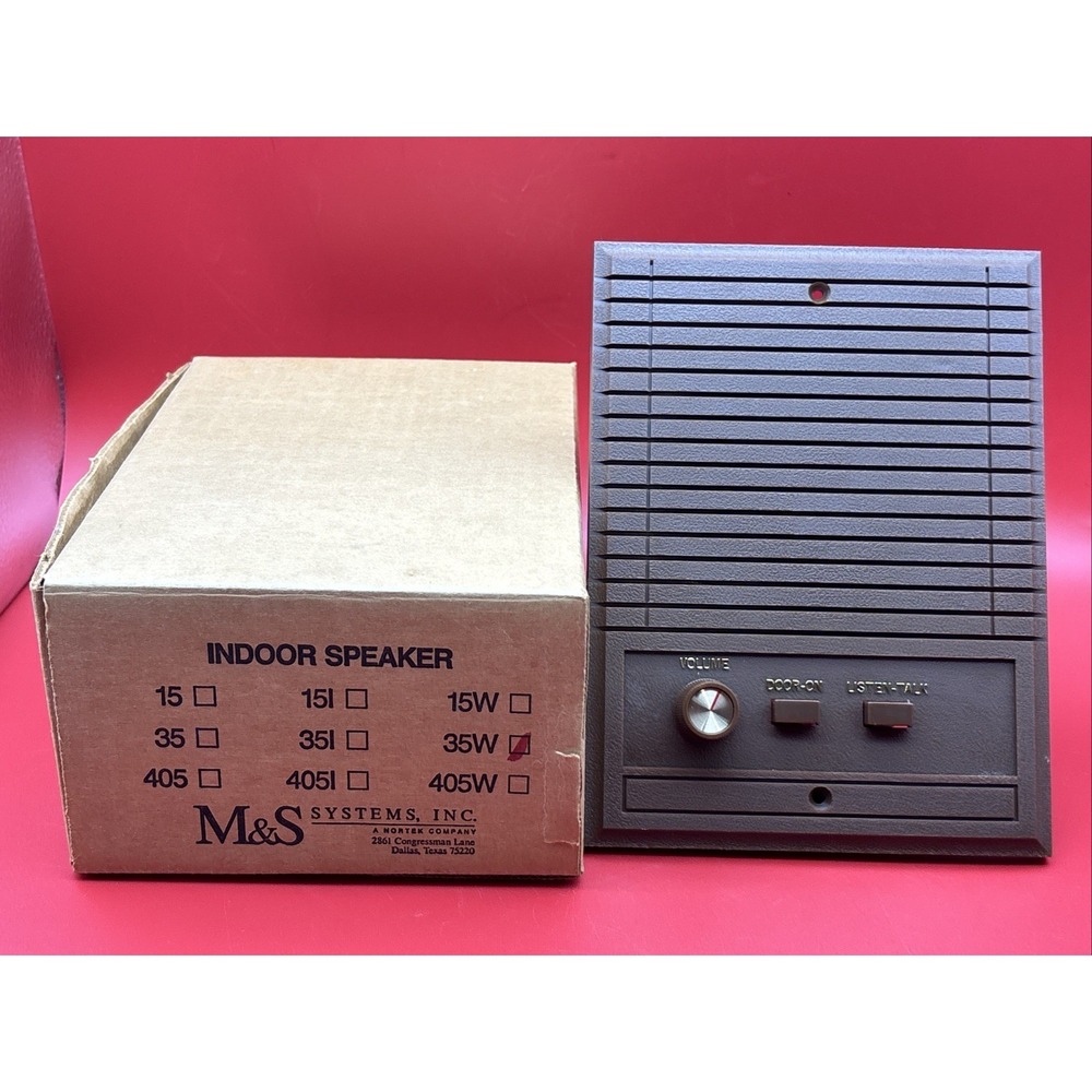 MS Systems Indoor Speaker 35W - New